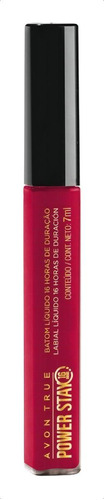 Avon Labial Liquido Power Stay Mate Intransferible Dura 16hs Color Resilient Red