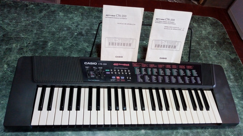 Teclado Organo Musical Casio Ctk-200 Song Bank