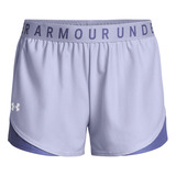 Shorts Ua Play Up 3.0 Para Mujer Morado Under Armour