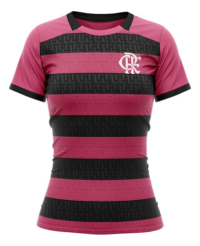 Camiseta Feminina Flamengo Institute Em Dry Max Absorve Suor