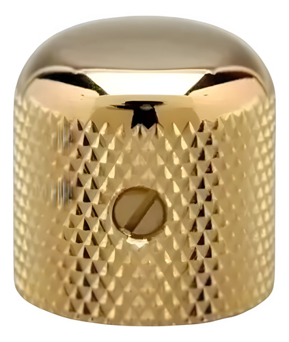 Knob Metal Gotoh Dourado Com Parafuso Lateral Vk1-19