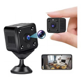 Mini Cámara Espía Wifi Hd 1080p Visión Nocturna Recargable