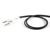 Proel Brv100lu6bk Cable Plug Plug Metalico Pvc Mono 6 Mts