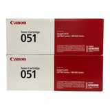 Pack Duo De Toner Canon 051 Nuevo Y Facturado 