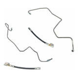 Kit 2 Mangueras Tubos Freno Trasero Izq Der Vw Golf Jetta A4