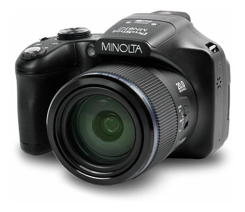 Minolta Pro Shot Camara Digital Hd De 20 Megapixeles Con Z