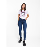 Jeans Frida Skinny Push Up Azul Efesis