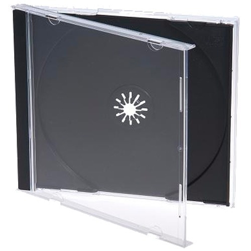 10 Estuche Caja Jewel Cd/dvd Normal Negra Excelente Calidad