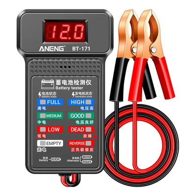 Analizador De Baterías Automotrices Aneng Bt-171 12 V (1 Pie | Envío gratis