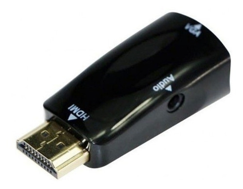 Convertidor Hdmi A Vga Pc Notebook A Proyector Monitor Audio