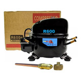 Compresor De Refrigeracion 1/5hp R600 115-127v Ldl Qd118y H