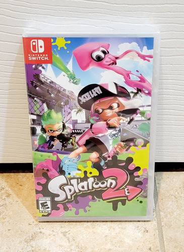 Splatoon 2 Nintendo Switch + Sd 128gb Sandisk *sellados