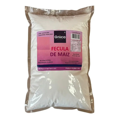Almidón De Maiz 1 Kg Fecula De Maíz | MercadoLibre