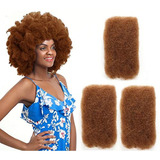 Extensiones De Cabello Estilo Afro Cabello Humano Afro