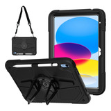 Funda Negra Con Función Atril Para iPad 10th Gen 10.9 2022