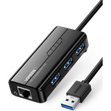 Adaptador Multipuerto Ugreen Usb A Rj45 10/100/1000 Usb 3.0