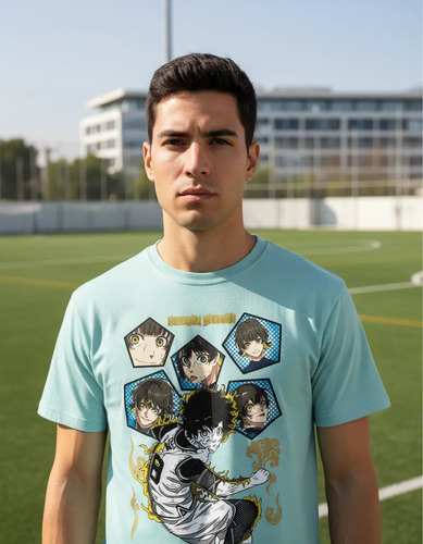 Playera Anime Blue Lock Seishiro Nagi Sublime Tienda Urbana | Meses sin interés