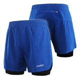 Pantalones Cortos Deportivos Quick Lixada Drying Active Para