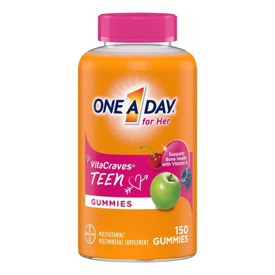 Vitaminas Para Ella #1 Jóvenes Adolescentes 150u. Americano Sabor Frutas | Envío gratis