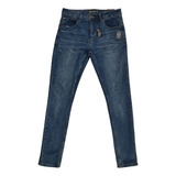 Pantalon Jeans Super Skinny Azul Navy Maui And Sons Hombre