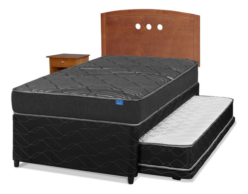 Diván Black Flex 1,5 Plazas Box + Muebles Juvenil