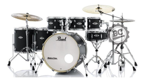 Bateria Pearl Export 22¨,8¨,10¨,12¨,14¨,16¨,caixa E Ferragem