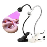 Luminaria Led Uv Clip Lanterna Para Molde F1 Unhas Tips Gel 