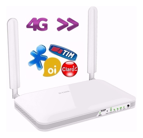 Modem Roteador Dwr-922b Wifi 3g 4g Chip Antena Externa