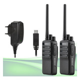 Radio Walkie Talkie Profissional Intelbras Rc3002 Carregador Bandas De Freqüência Uhf Cor Preto