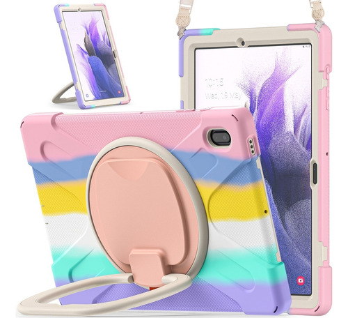 Fe Funda De Silicona+pc Tablet Para Samsung Galaxy Tab S7