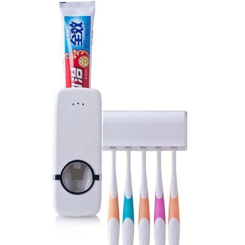 Dispenser Automatico Pasta Dental + Porta Cepillos Oferta