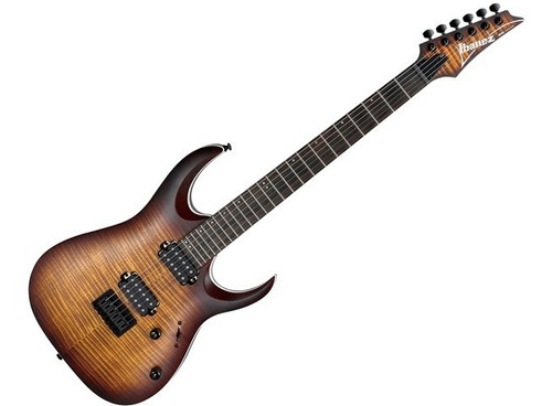 Guitarra Electrica Ibanez  Rga  Cafe Sombreada Mod. Rga42fm-