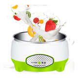 Máquina Eléctrica Para Yogurt Fun Kitchen, 1 Litro, 110 V