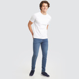 Jean Hombre Ostu Slim Azul Algodón 60160144-539