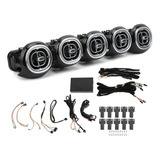 Luz Ambiental Led Air Vent, Kits De Turbina Frontal De 64 Co