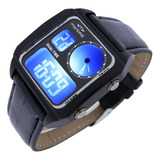 Reloj Montreal Digital Ml1685 Crono Alarma Luz Hora Dual