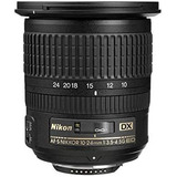 Lente Para Cámara Nikon Af-s Dx Para Dslr 10-24mm -negro