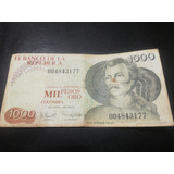 Vendo Billete Antiguo De $1000 Pesos Oro Colombianos De 1979