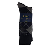 Polo Ralph Lauren - Calcetines Para Hombre, 3 Pares, Multico