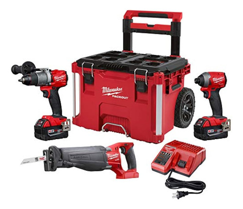 Milwaukee 2997-23spo M18 Fuel Kit Combinado Inalámbrico Sin 