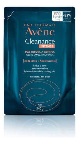 Refil Gel De Limpeza Profunda Cleanance Intense 240g Avène