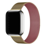Para Apple Watch Pulsera Magnética De Acero Inoxidable