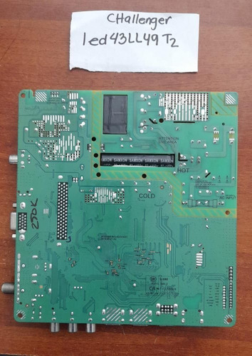 Tarjeta Main Board Challenger 43ll49t2