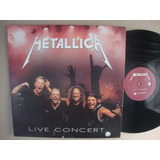 Lp Metallica - Live Concert  Import Megadeth Motorhead