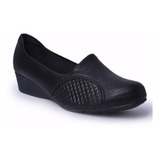 Sapato Modare Ultraconforto Anabela Joanete Preto 7014.229