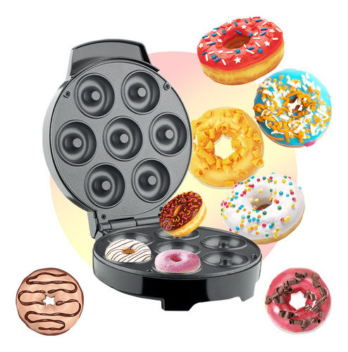 Maquina Para Hacer Mini Donas Antiadherente Donut Maker 110v