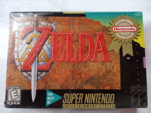 The Legend Of Zelda A Link To The Past Snes Novo Lacrado