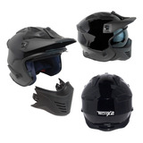 Casco Techx2 Tx-726x Lente Con Visera Ecer22-05 Cafe Racer