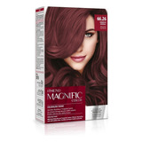 Kit Tintura Amend  Magnific Color Kit Coloração Creme Tom 66.26 Vermelho Marsala Para Cabelo