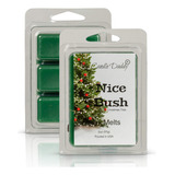 The Candle Daddy Nice Bush - Aroma De Abeto Azul Pino, Cubos